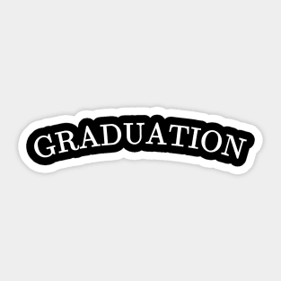 GRADUATION Sticker